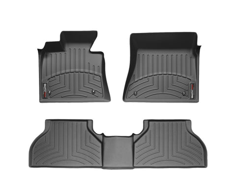 WeatherTech FloorLiner Front & Rear Set - Land Cruiser 80 / LX450
